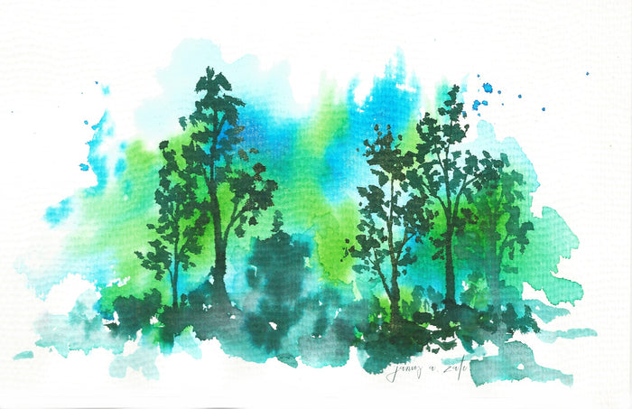 [Workshop in a Box] Pixie Inks Landscape Launchbox by Janus Aragones-Zate