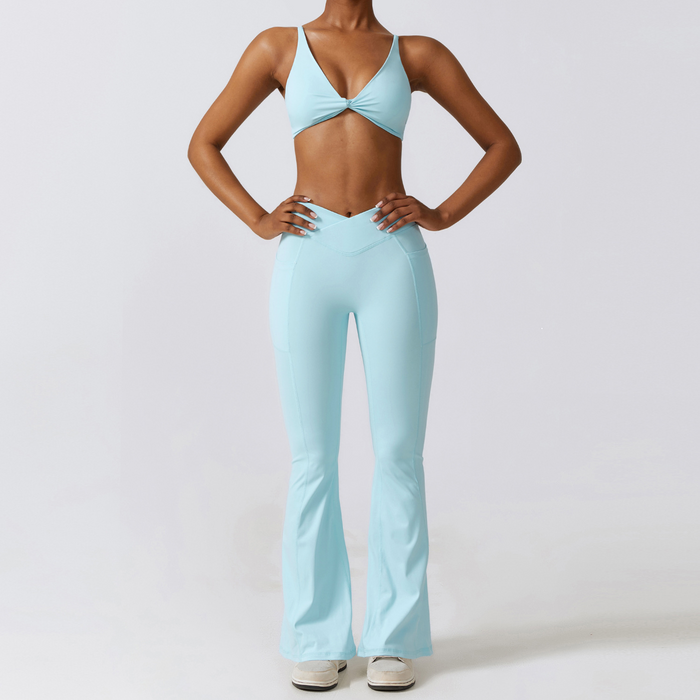 2 Bra Pants Light Blue / L
