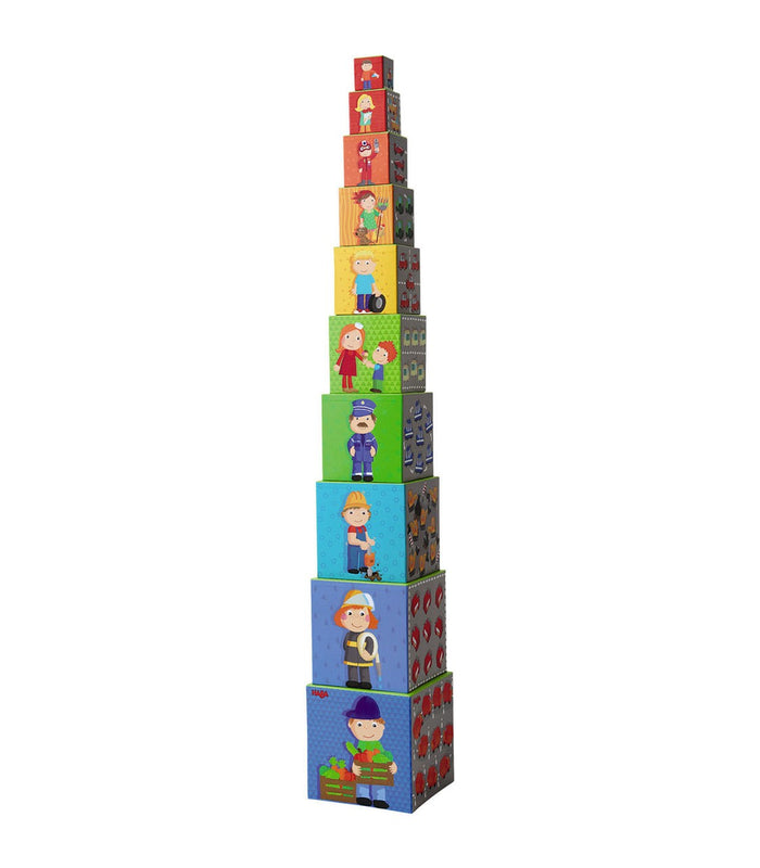 Zippy Cars Stacking Cubes